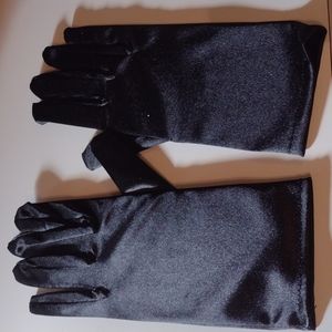short Stretch Satin GLOVES